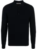 Corneliani virgin wool polo shirt - Blue