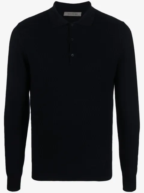 Corneliani playera tipo polo con botones