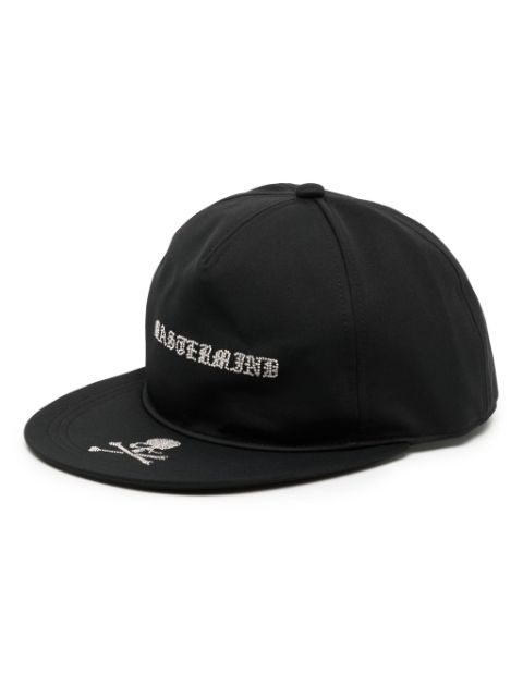 Mastermind Japan slogan-embroidered cap 