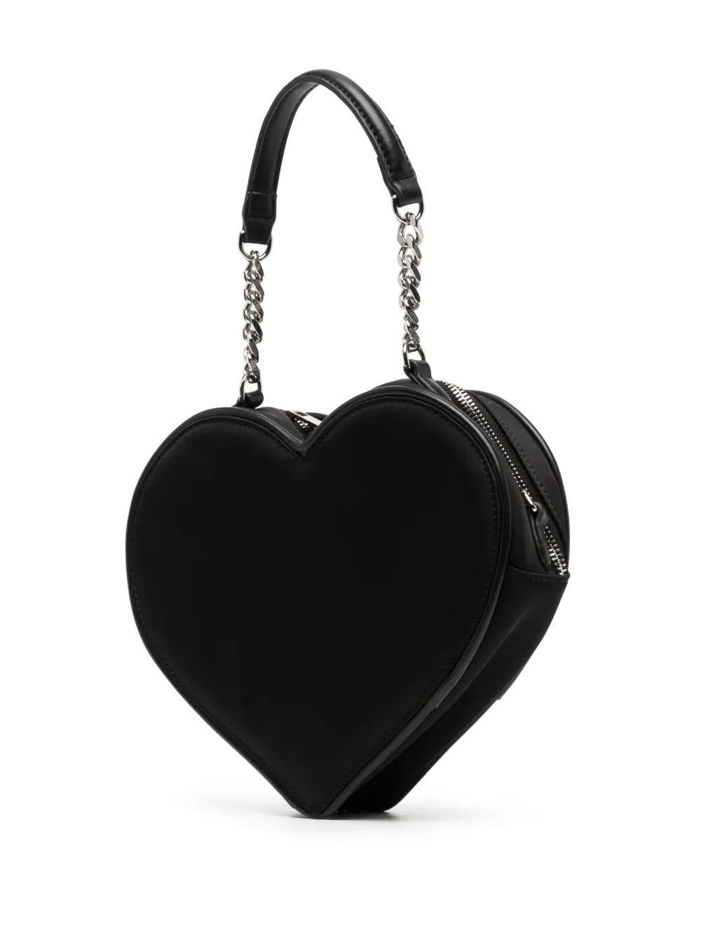 Feng Chen Wang Logo-Embroidered Heart Bamboo Bag