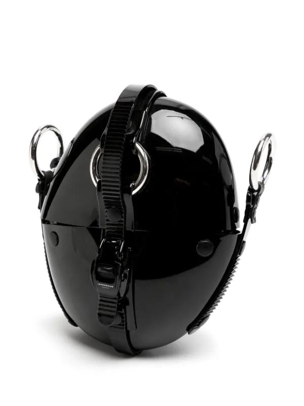 バッグ innerrum hand bag Innerraum Object I50 High shine-finish Crossbody Bag | Black
