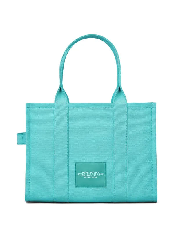 Marc Jacobs The Large Tote Canvas Bag Blue