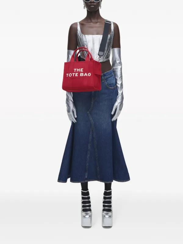 Marc Jacobs ザ スモール キャンバス トート バッグ | レッド
