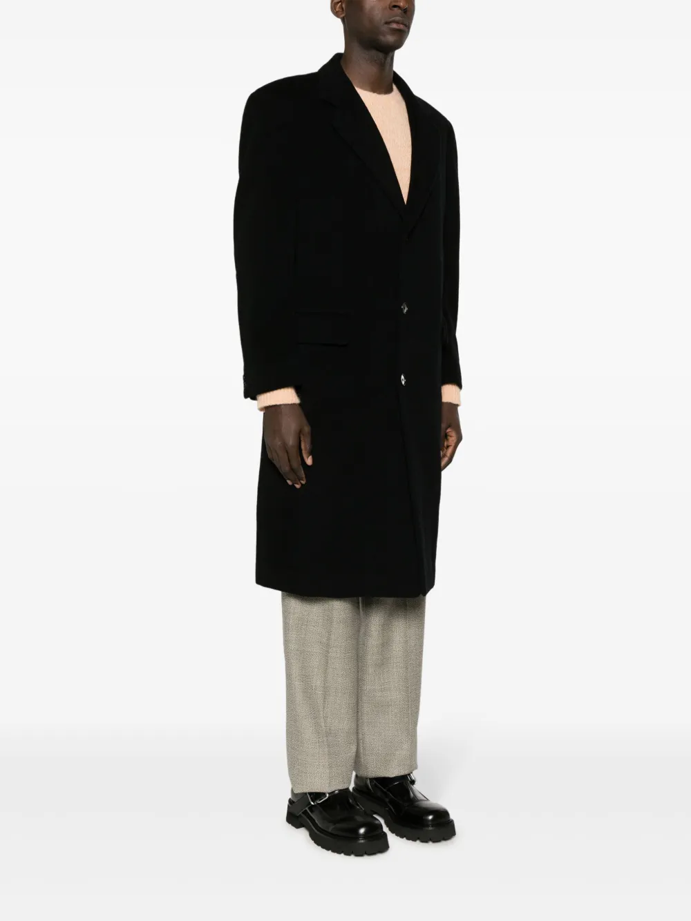 Cheap Marni single-breasted maxi coat Men