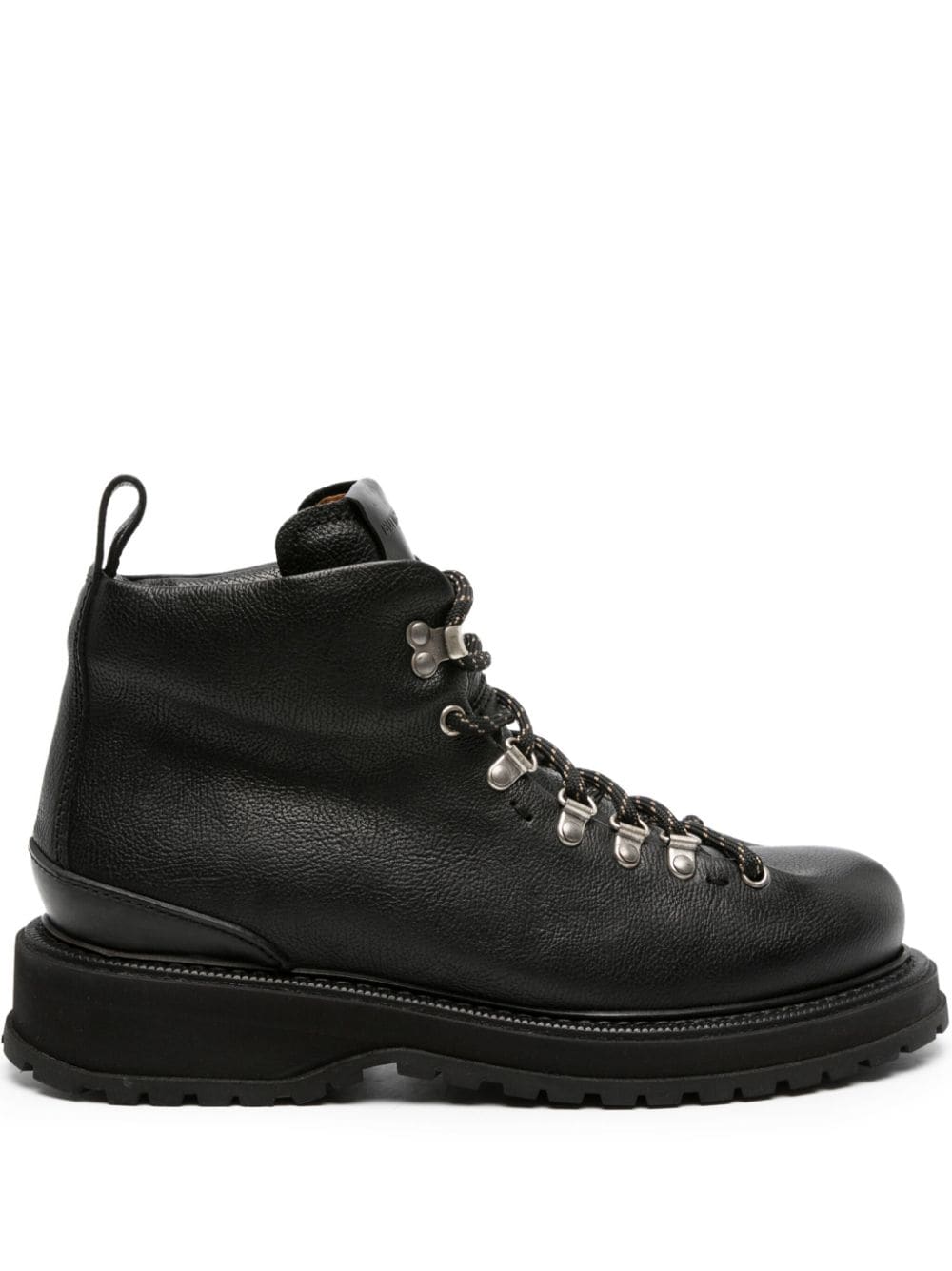 Buttero Alpi Leather Boots In Black