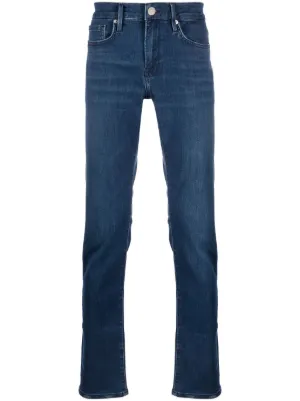 Slim straight 2024 tapered jeans