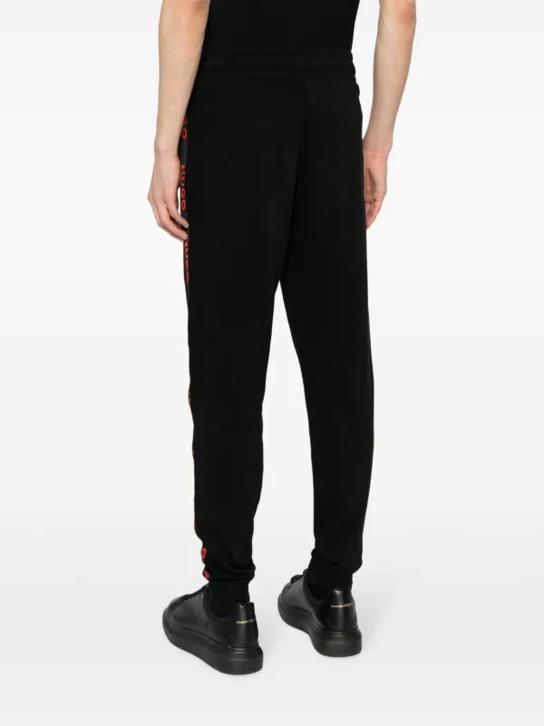 HUGO Pantalon De Jogging En Coton a Bande Logo Noir FARFETCH CM