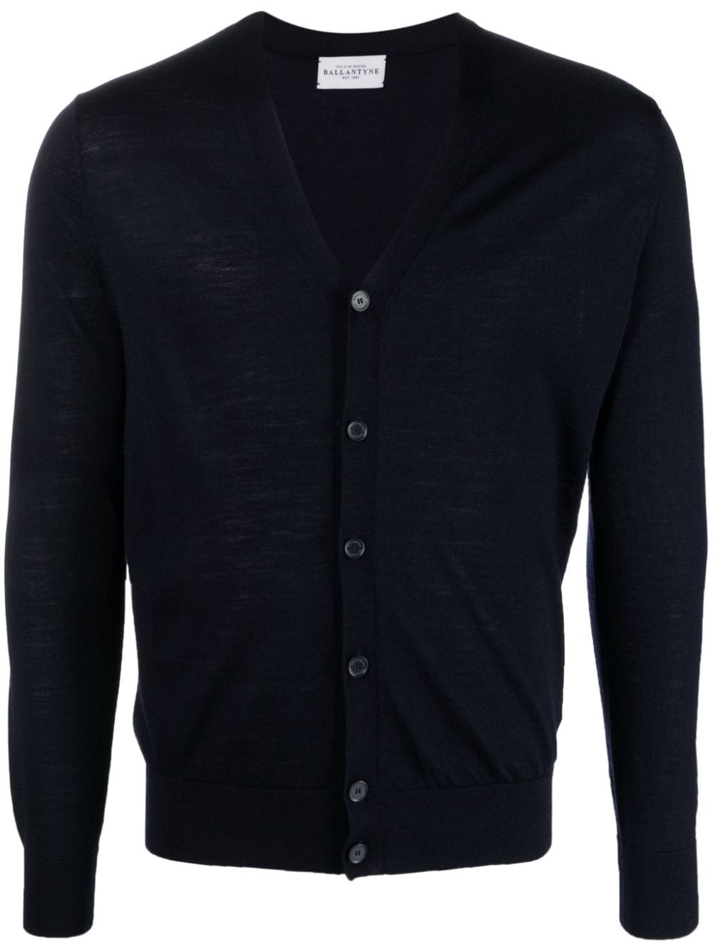 BALLANTYNE V-NECK WOOL CARDIGAN