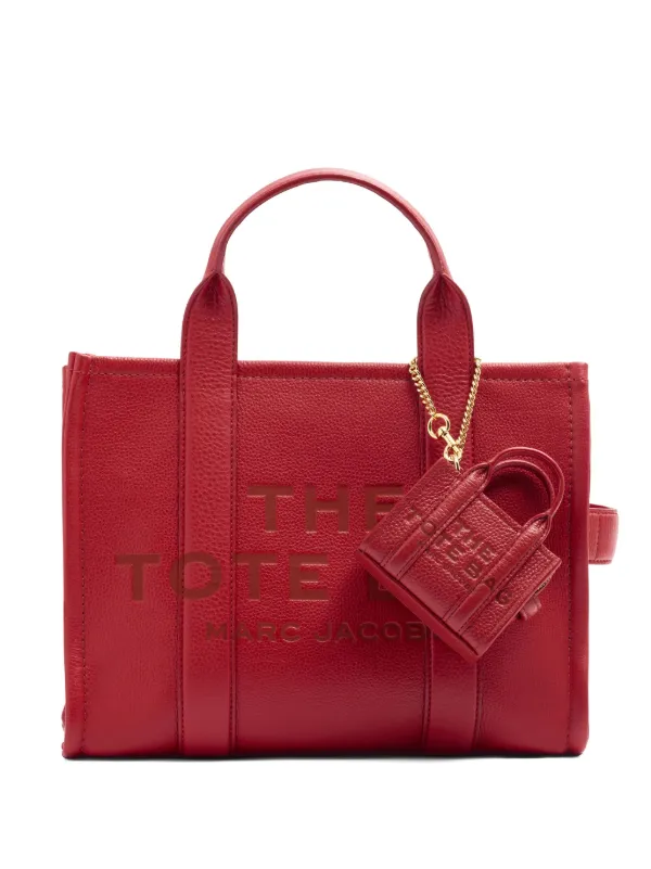 Marc Jacobs The Nano Tote Bag Charm | Red | FARFETCH