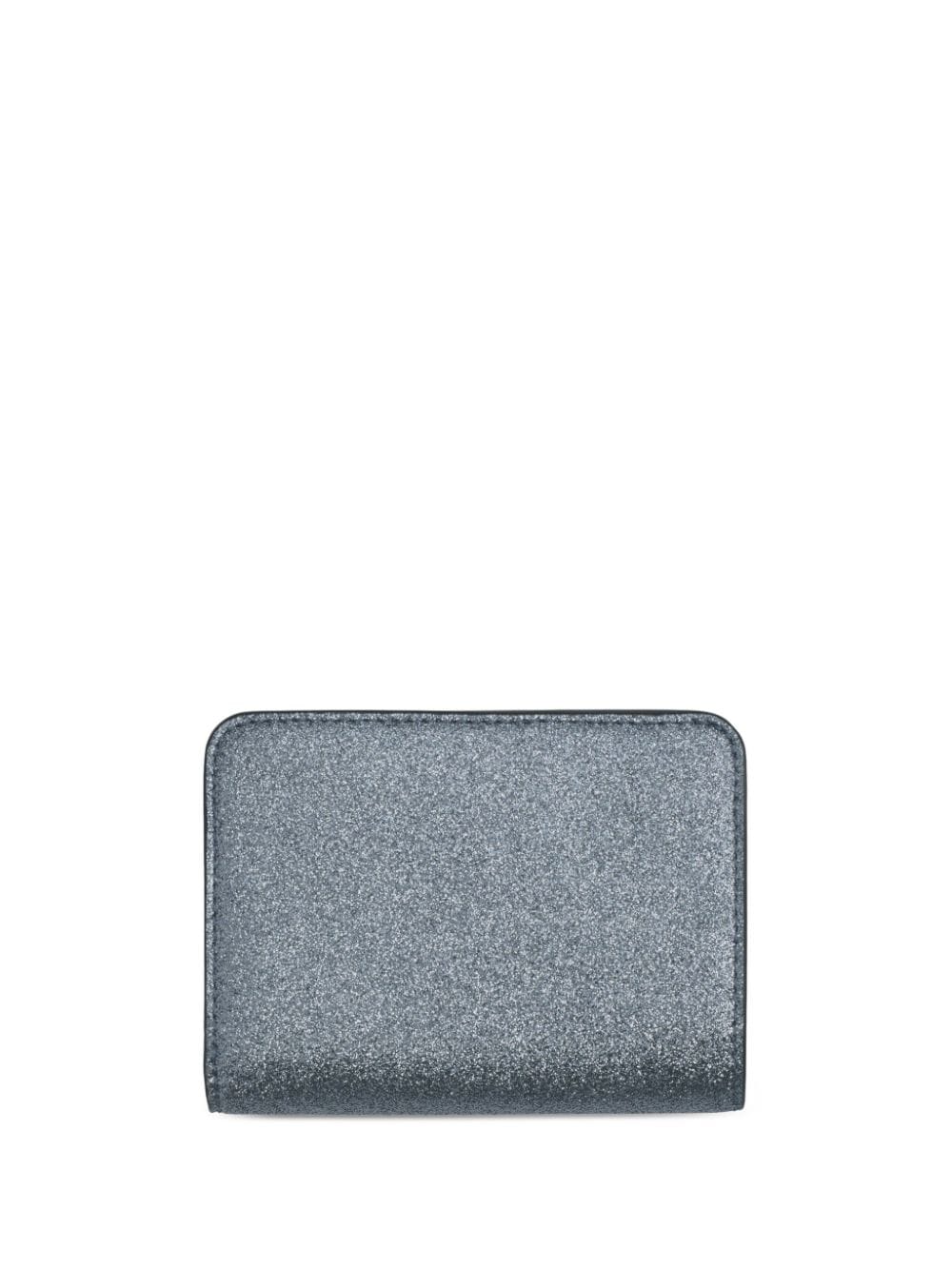 Shop Marc Jacobs The Galactic Glitter J Marc Mini Compact Wallet In Blau