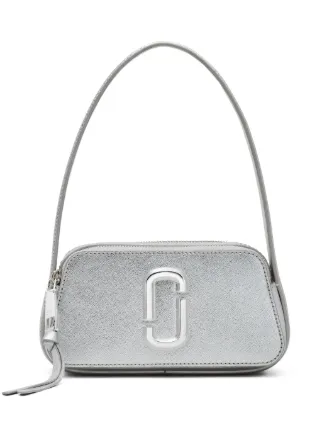 Marc Jacobs The Metallic Slingshot ショルダーバッグ | シルバー 