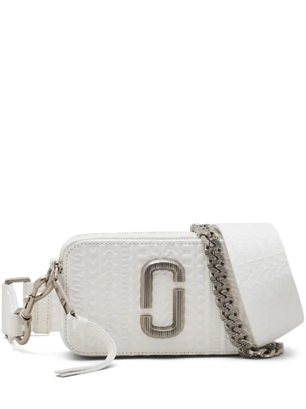 2024 Marc Jacobs Snapshot White Shoulder Bag