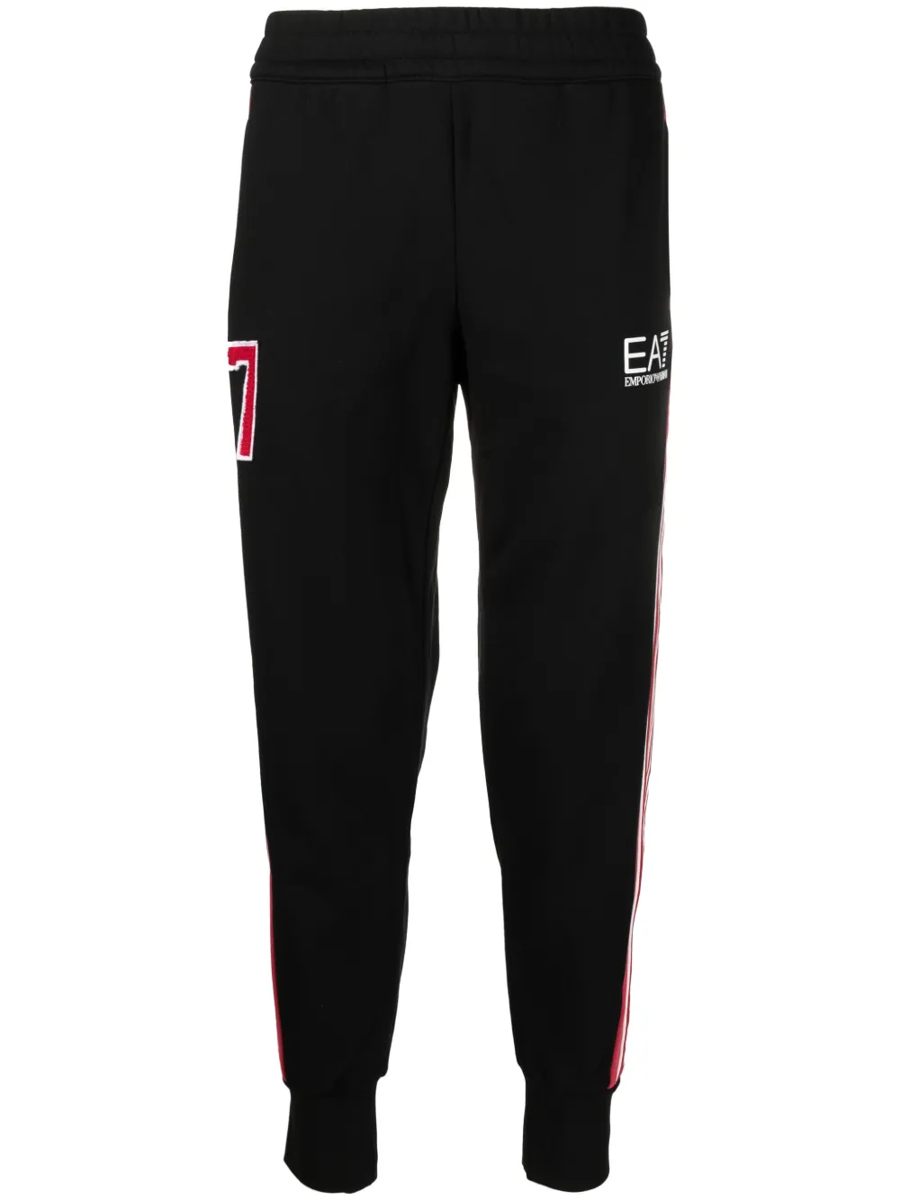 Ea7 Emporio Armani Side Stripe Detail Leggings - Farfetch