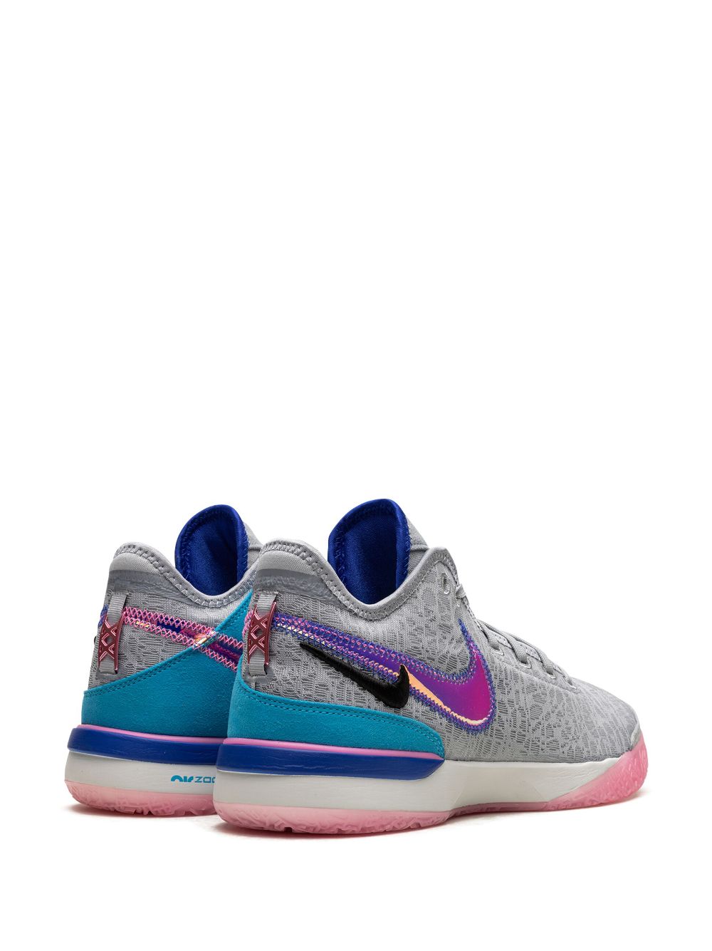 Shop Nike Zoom Lebron Nxxt Gen "wolf Grey" Sneakers