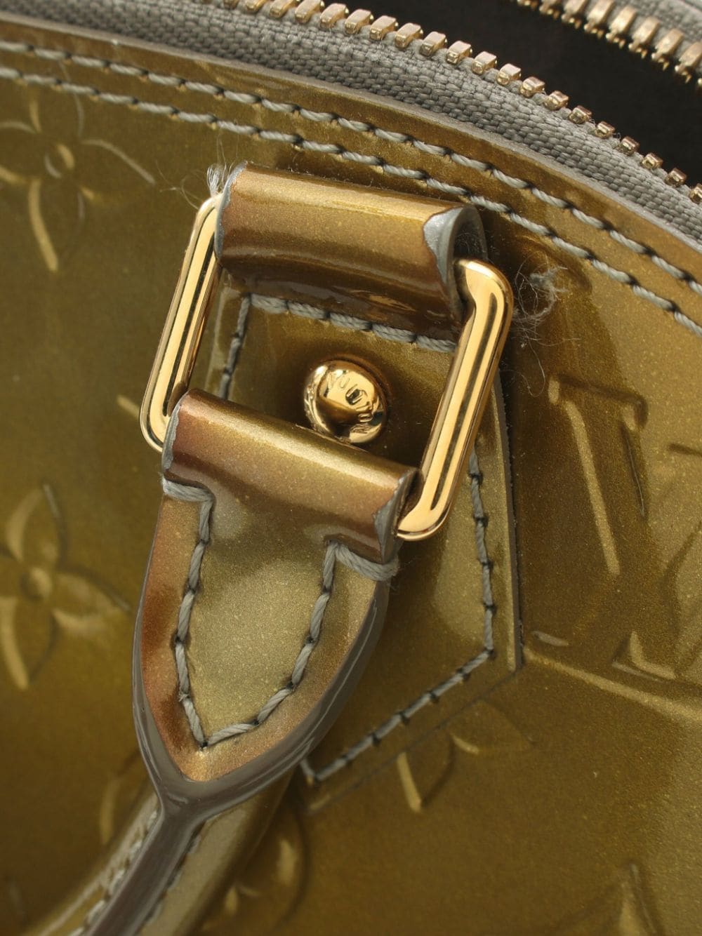 Pre-owned Louis Vuitton Alma Bb 手提包（2000年代典藏款） In Gold