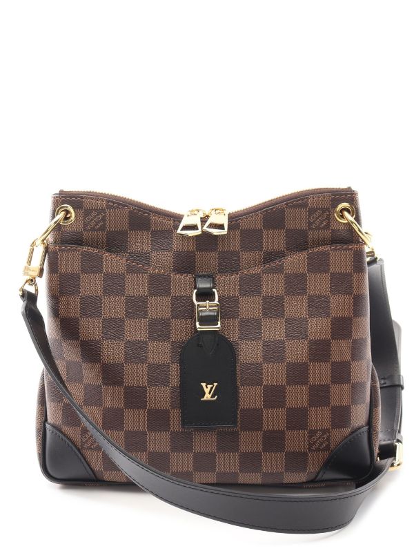 Louis Vuitton - 2020s Pre-Owned Odeon PM Shoulder Bag - Women - PVC/Leather - One Size - Brown