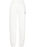 Lacoste logo-print cotton blend track pants - White