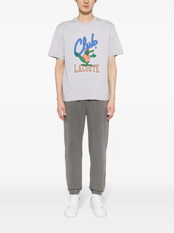 Lacoste grey 2024 track pants