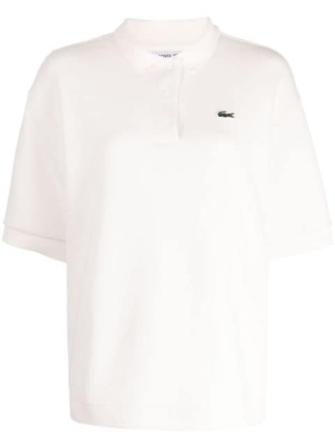 Lacoste logo-appliqué cotton polo shirt