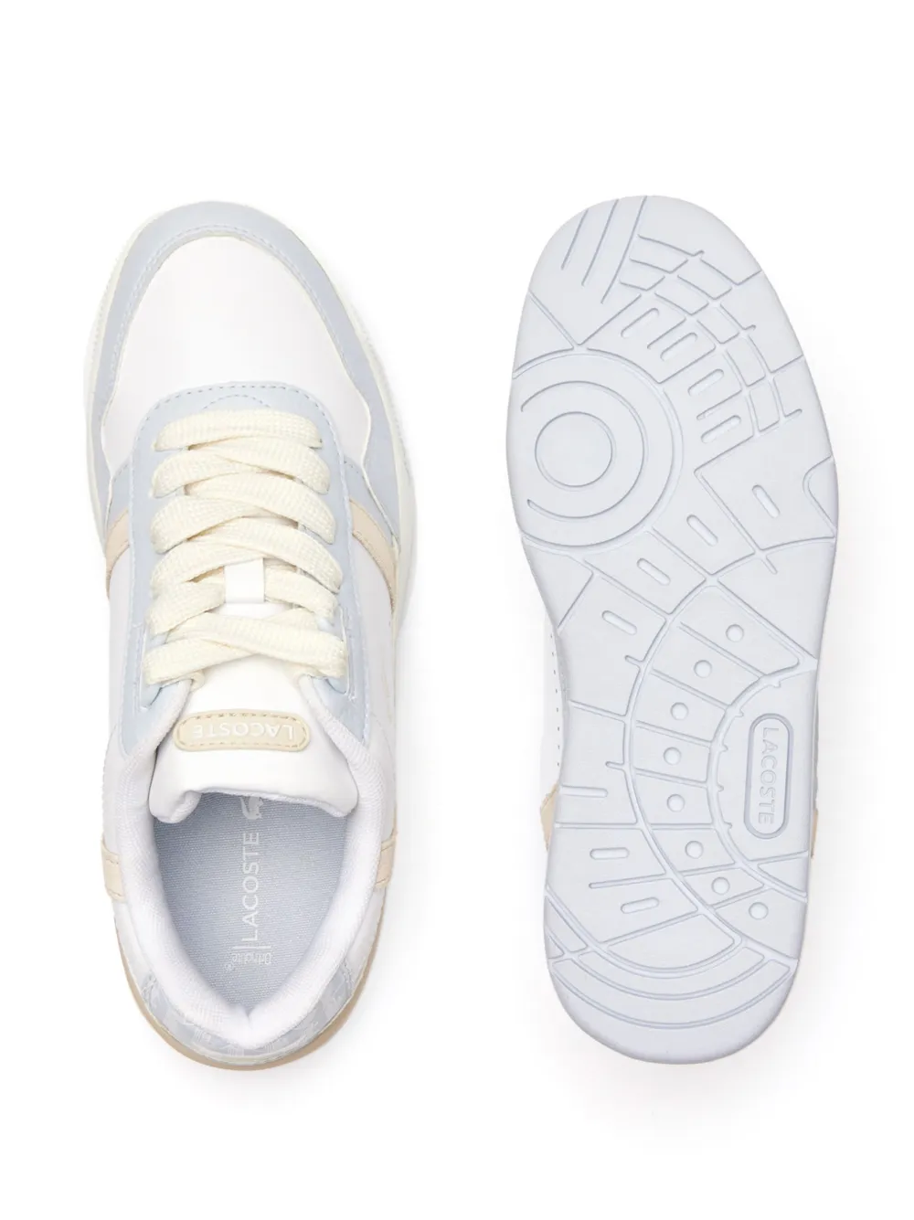 Lacoste Leren sneakers Wit