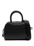 Lacoste small Lora leather tote bag - Black