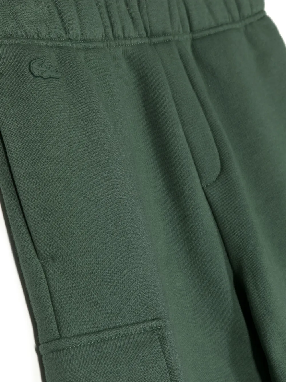 Lacoste Kids Trainingsbroek met logo-reliëf Groen