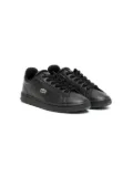 Lacoste Kids Carnaby Pro leather sneakers - Black