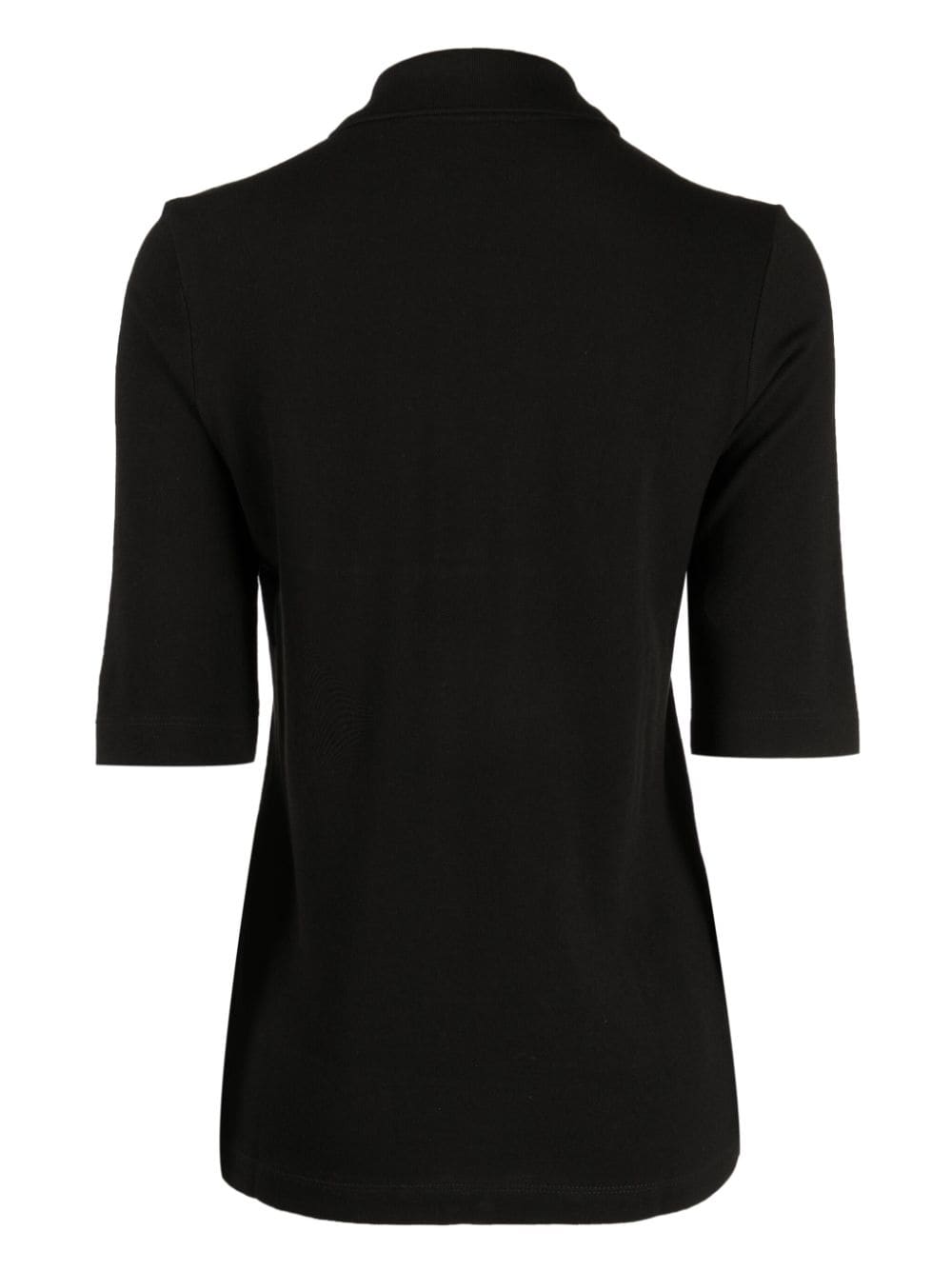 Lacoste Poloshirt met logopatch - Zwart