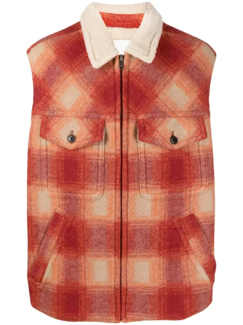 Gilet Kiran à fermeture zippée - MARANT - Modalova