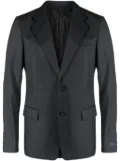 Lanvin notched-lapel single-breast blazer - Grey