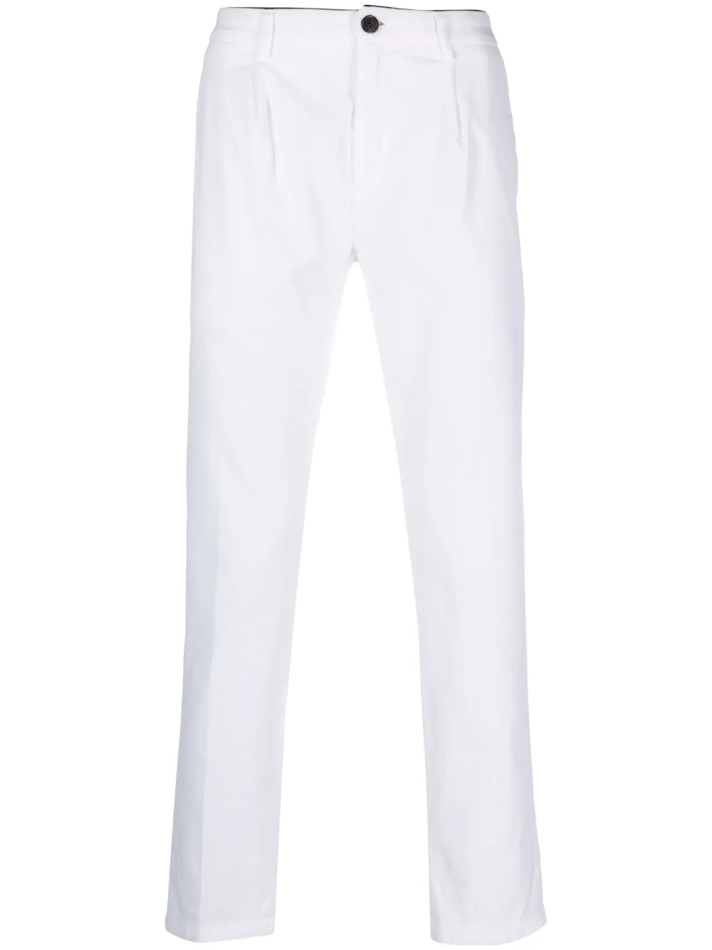 Department 5 pleat-detail tapered-leg trousers | White | Image 1