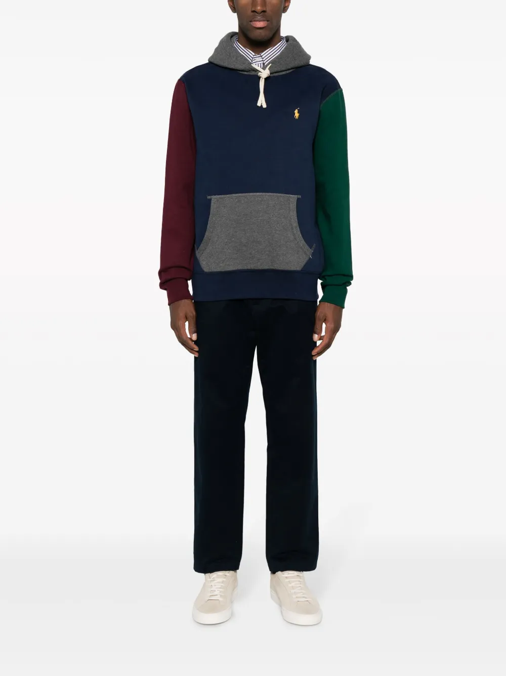 Polo Ralph Lauren colour-block drawstring hoodie | Hoodies | Image 2