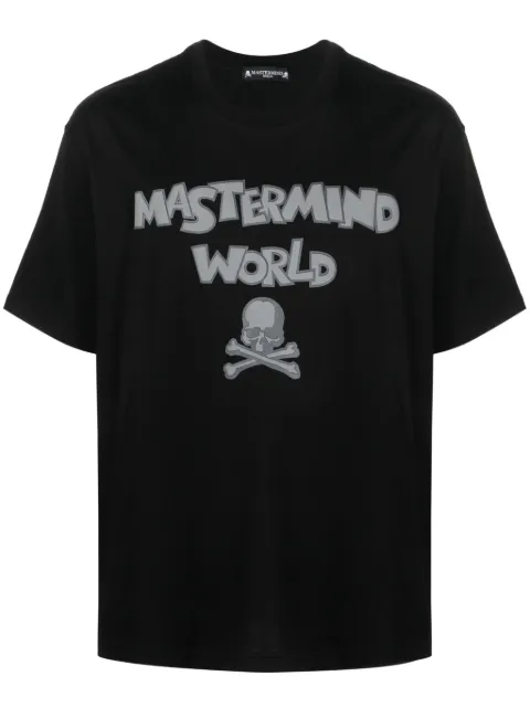 Mastermind Japan logo-print cotton T-shirt