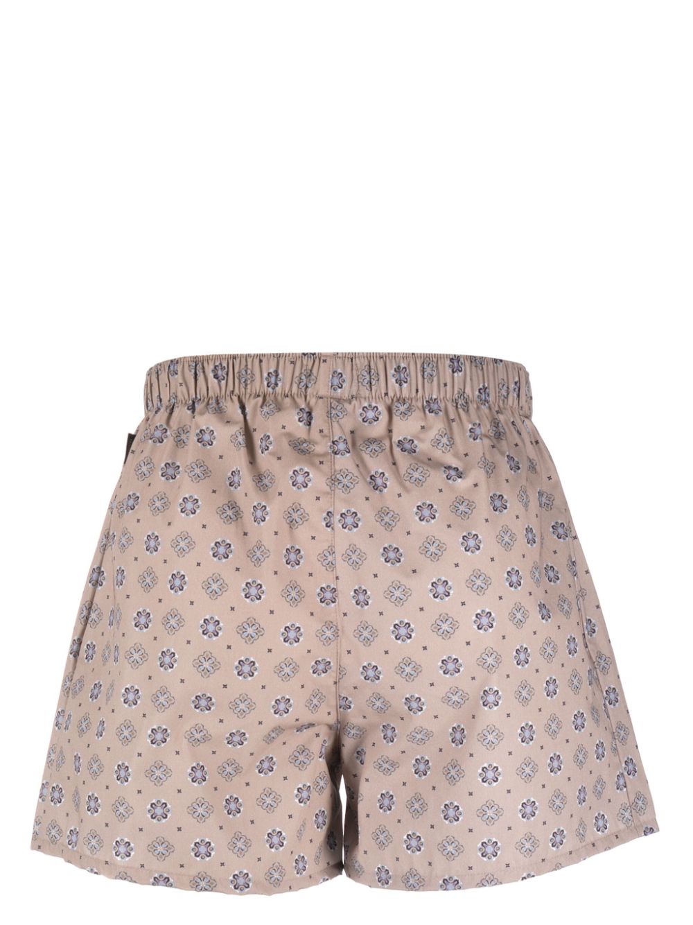 Hanro graphic-print cotton boxers - Grijs