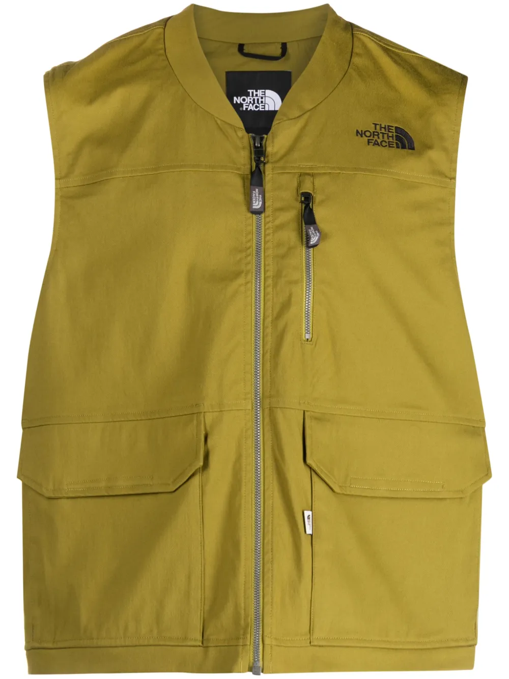 The North Face Gilet met rits Groen