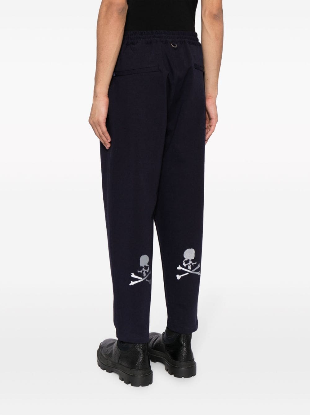 Mastermind Japan logo-embroidered Tapered Trousers - Farfetch