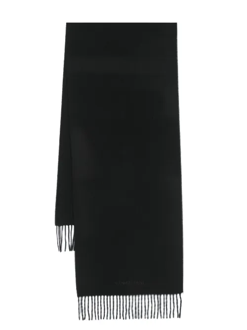 Écharpe en cachemire à logo brodé - Corneliani - Modalova