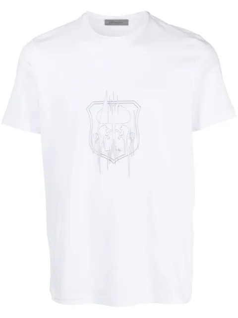 Corneliani logo-print crew-neck T-shirt 