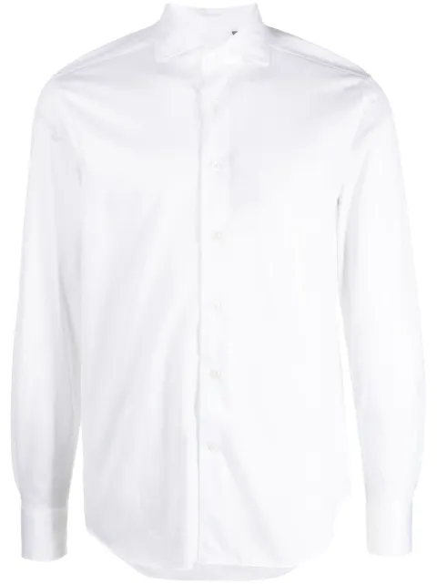 Corneliani camisa con cuello italiano