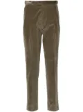 Corneliani corduroy slim-fit trousers - Green