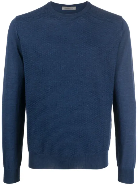 Corneliani suéter con cuello redondo