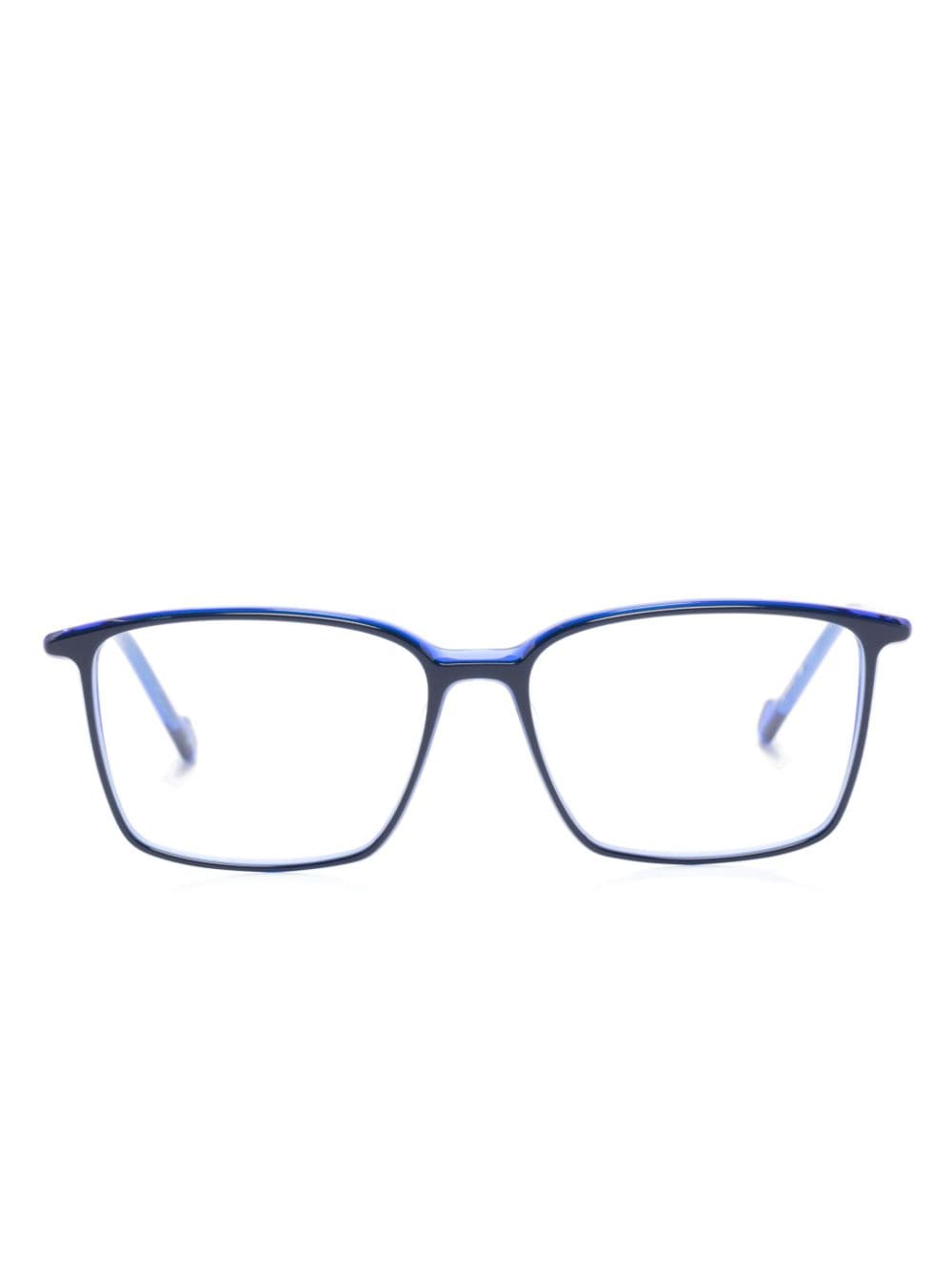 Etnia Barcelona Ultra Light 3 方形镜框眼镜 In Blue