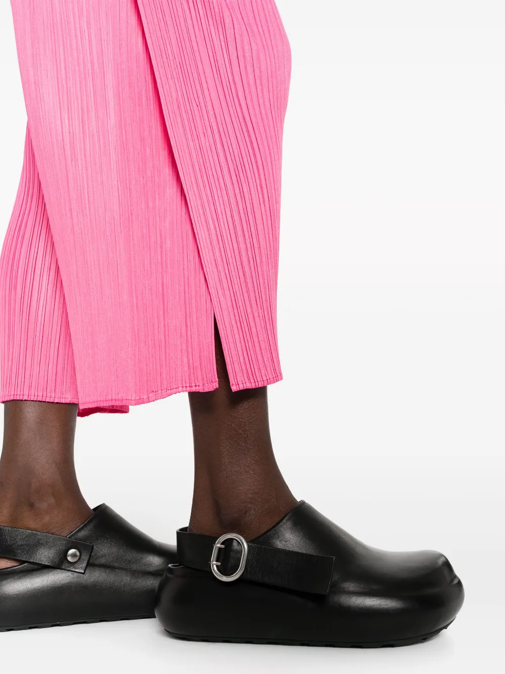 Pleats Please Issey Miyake Cropped plooibroek Roze