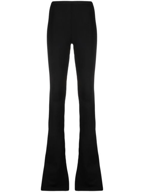 Rick Owens Lilies high-waist bootcut trousers