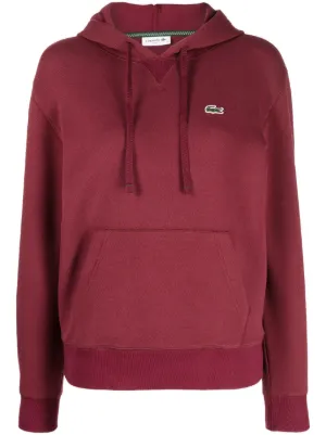 Lacoste hotsell red hoodie