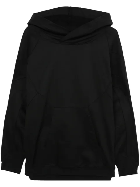 Julius long-sleeve panelled hoodie