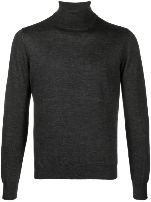 Pull en maille fine à col roulé - Tagliatore - Modalova