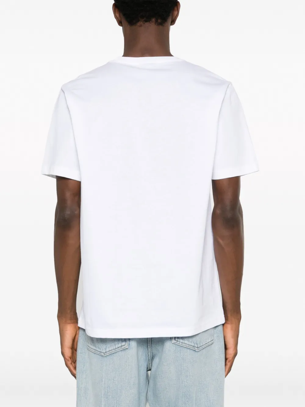 Shop Ps By Paul Smith Zebra Graphic-print Organic Cotton T-shirt In White