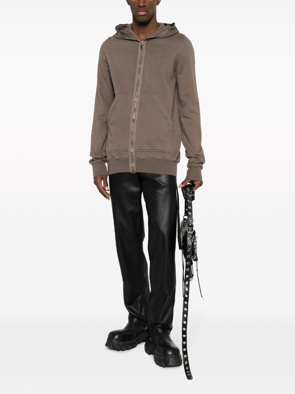 Rick Owens DRKSHDW Luxor Gimp zip-up Cotton Hoodie - Farfetch