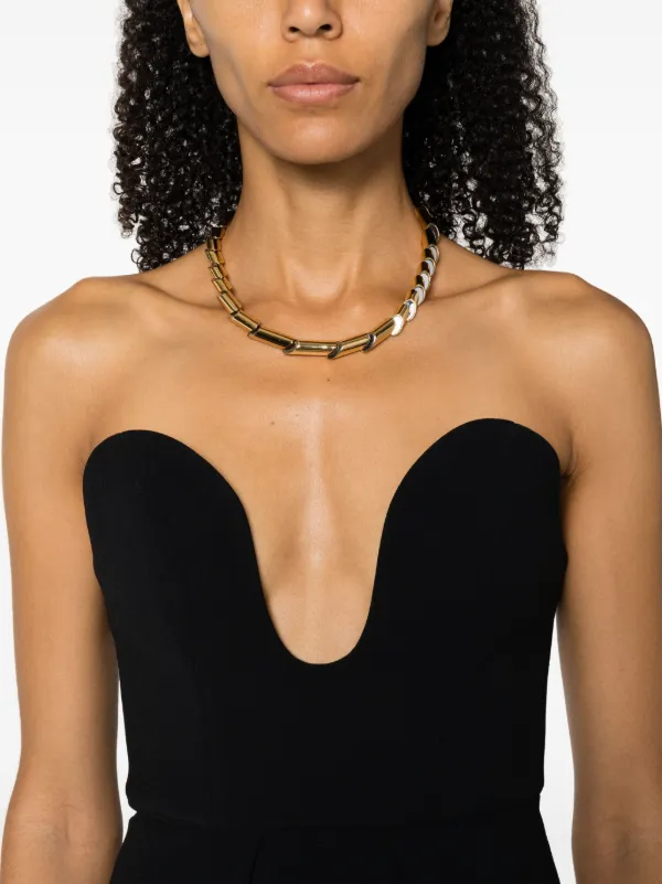 Lanvin Sequence Chain Necklace | Gold | FARFETCH